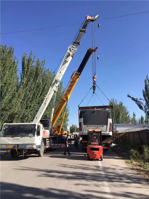 安陆市港口集装箱搬运案例